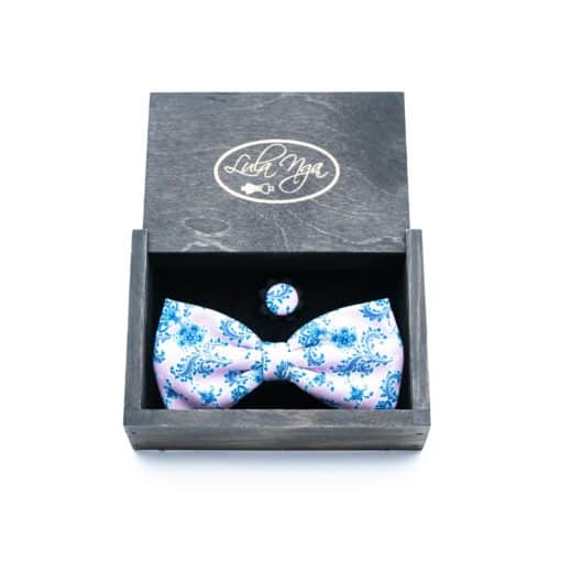 Soft Pink Bow Tie - Image 2